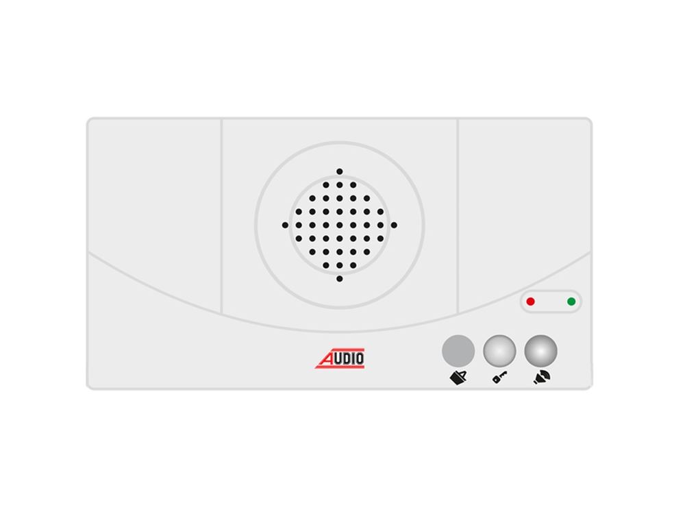 1439 Audio Basic Kapıcılı Ses Ayarlı Dijital Diafon
